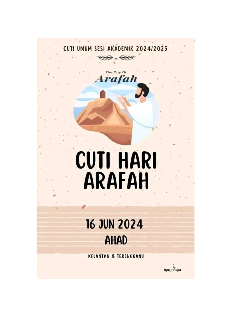 Cuti Raya Haji | PDF
