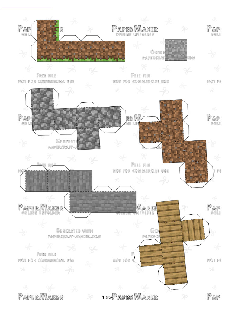 Scene - Egorking YT - Papercraft-maker.com | PDF