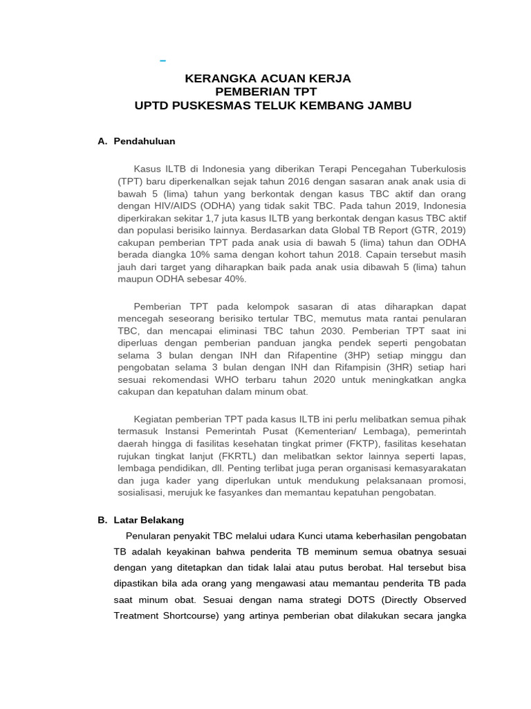 Kak pemberian tpt pdf