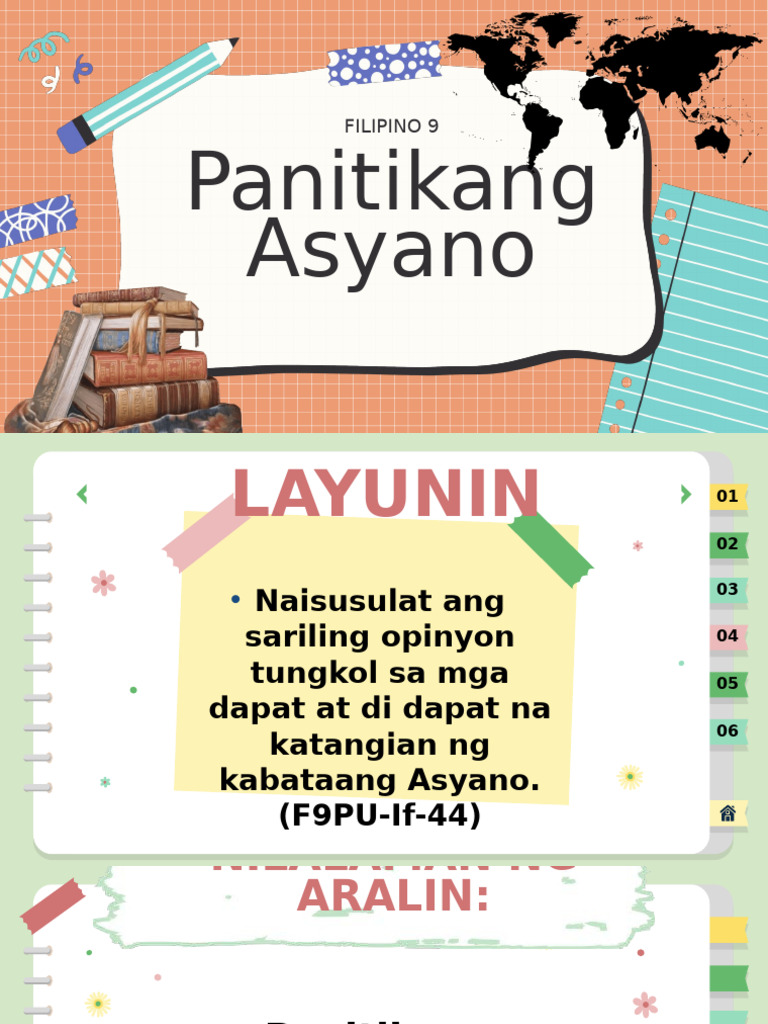 STELLA SANAYSAY Panitikang Asyano Grade 9 | PDF
