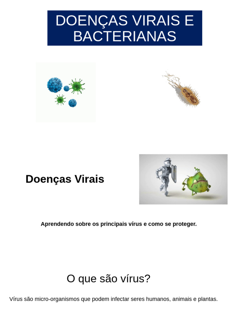 Doenças Virais: Sintomas e Prevenção | PDF | Vírus | Sarampo