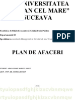 PLAN de AFACERI AMS II ID - Proiect Managementul Proiectelor 2