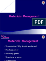 Materials Manage