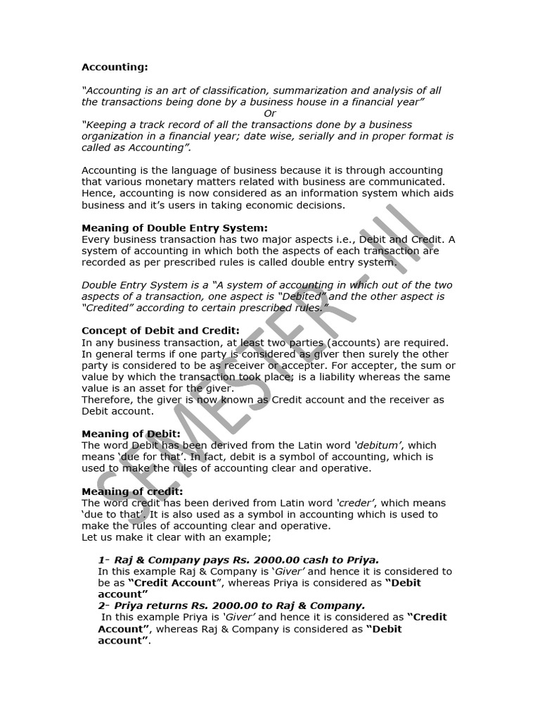 Accounting package en pdf debits and credits value added tax