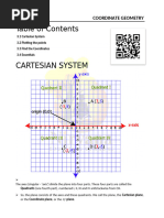 Class 9 Coordinate Geometry Worksheet | PDF | Cartesian Coordinate ...