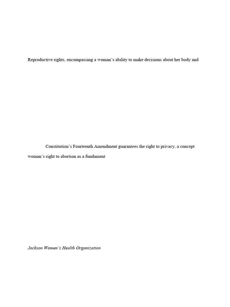Reproductive Rights | PDF