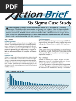 Ction: Six Sigma Case Study