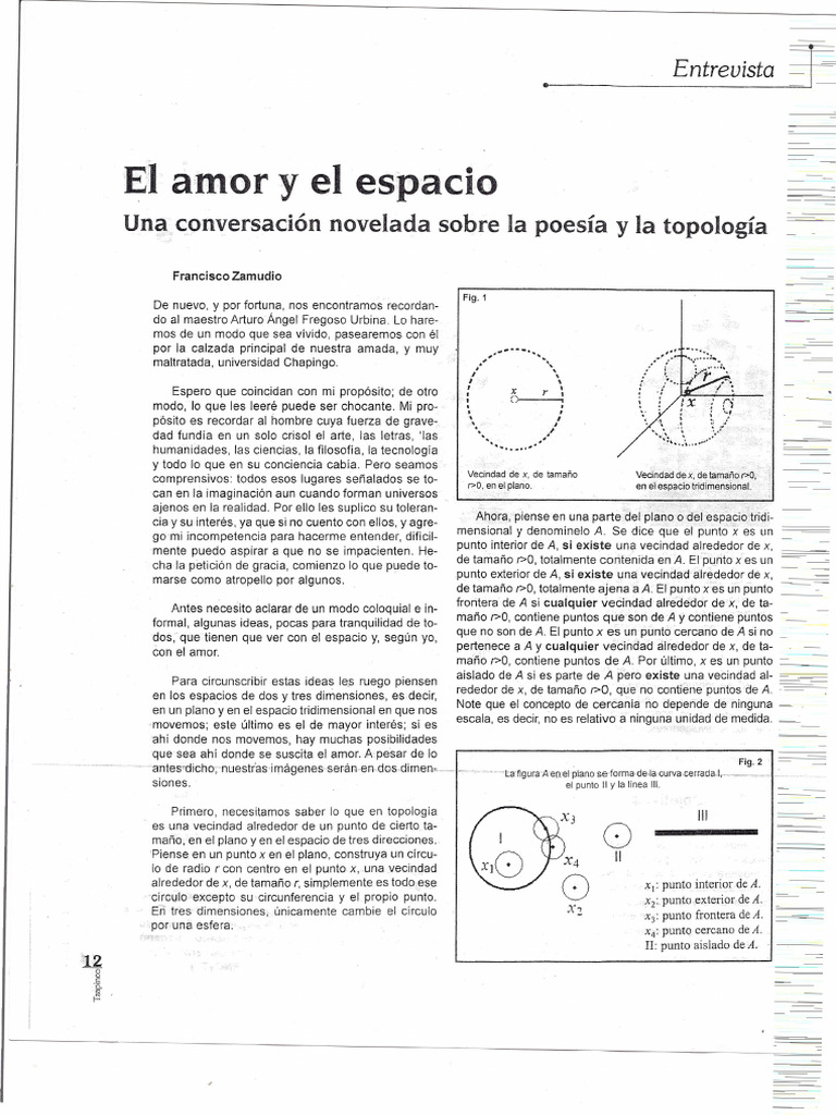 El Amor y El Espacio | PDF | Amor