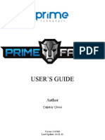Prime Faces - User Guide 3