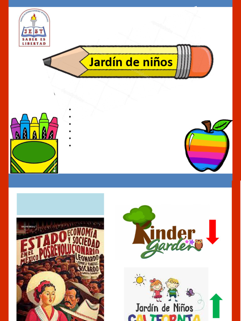 Evolución del Jardín de Niños en México | PDF | Educación de la primera ...