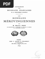 Description Générale Des Monnaies Des Rois Wisigoths D - 