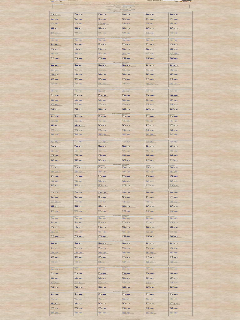 Fantasy Calendar Generator PDF