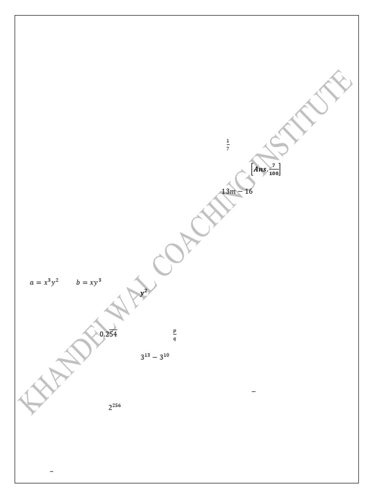 Chapter 1 real numbers pdf