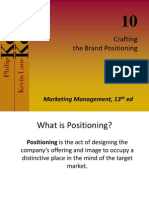 Crafting Brand Positioning