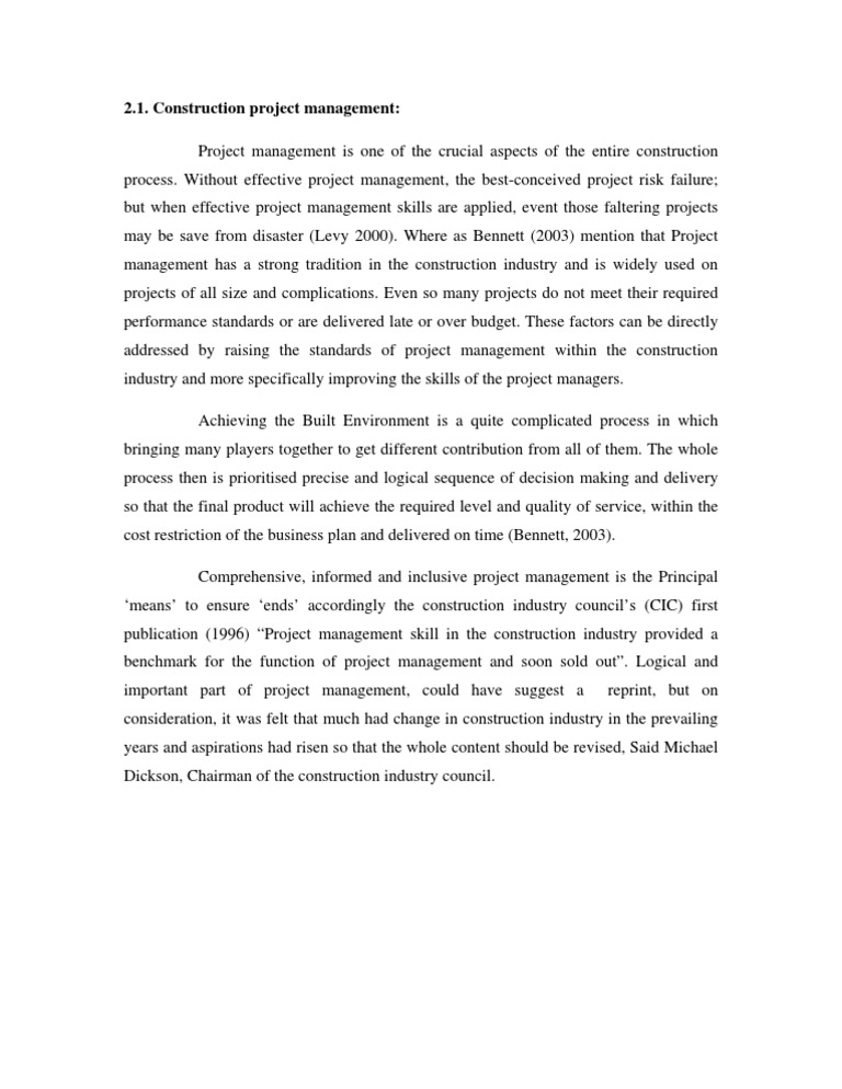 Project Management | PDF | Technology & Engineering