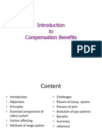 Unit 2 Introduction To Compensation Benefits