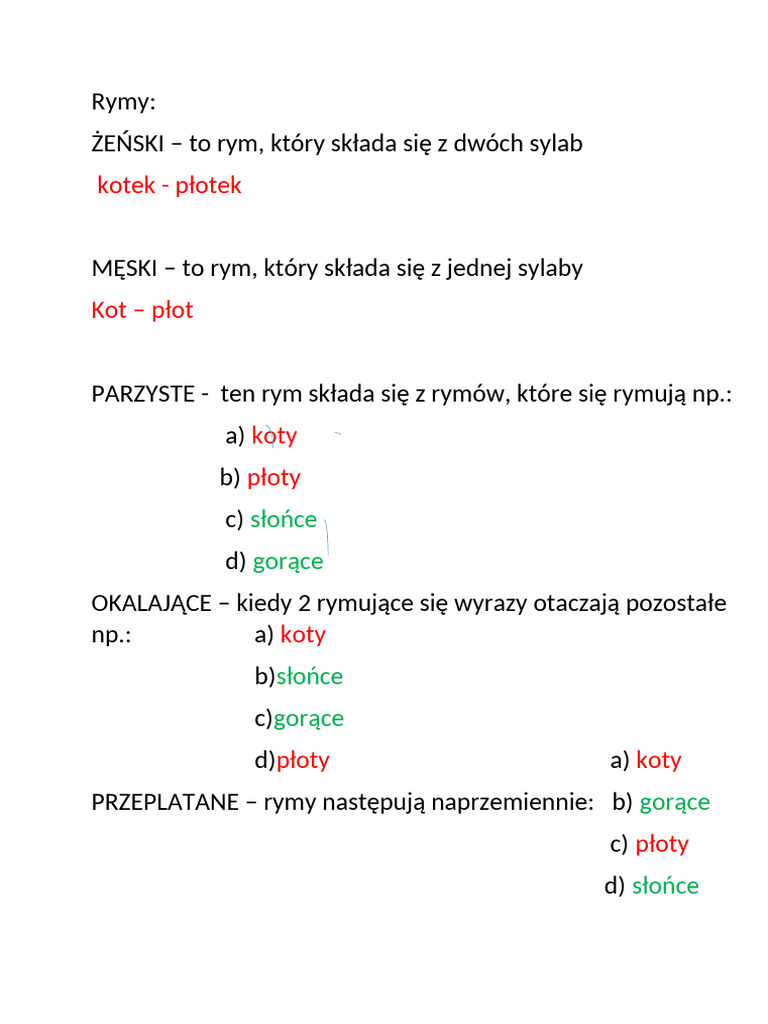 Rymy | PDF