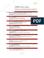 Standford CS 193P: Handout 1: Syllabus