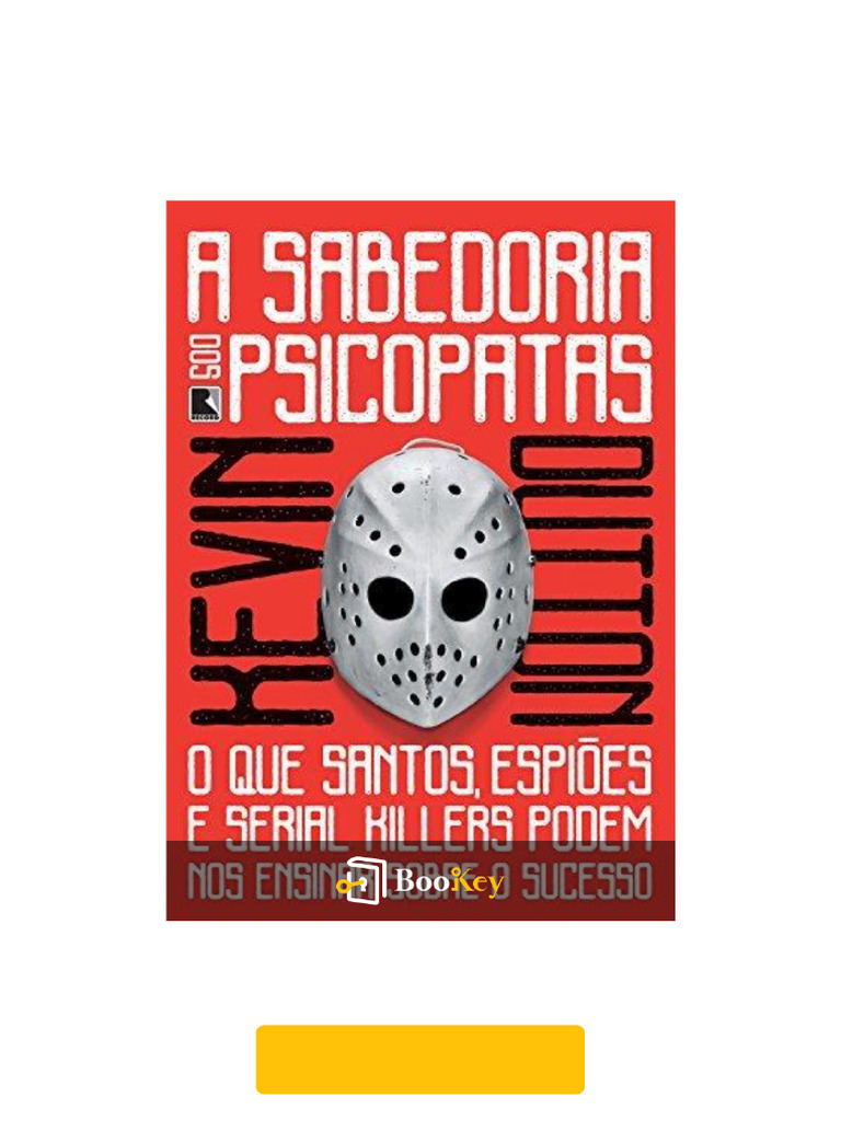 A Sabedoria Dos Psicopatas | PDF