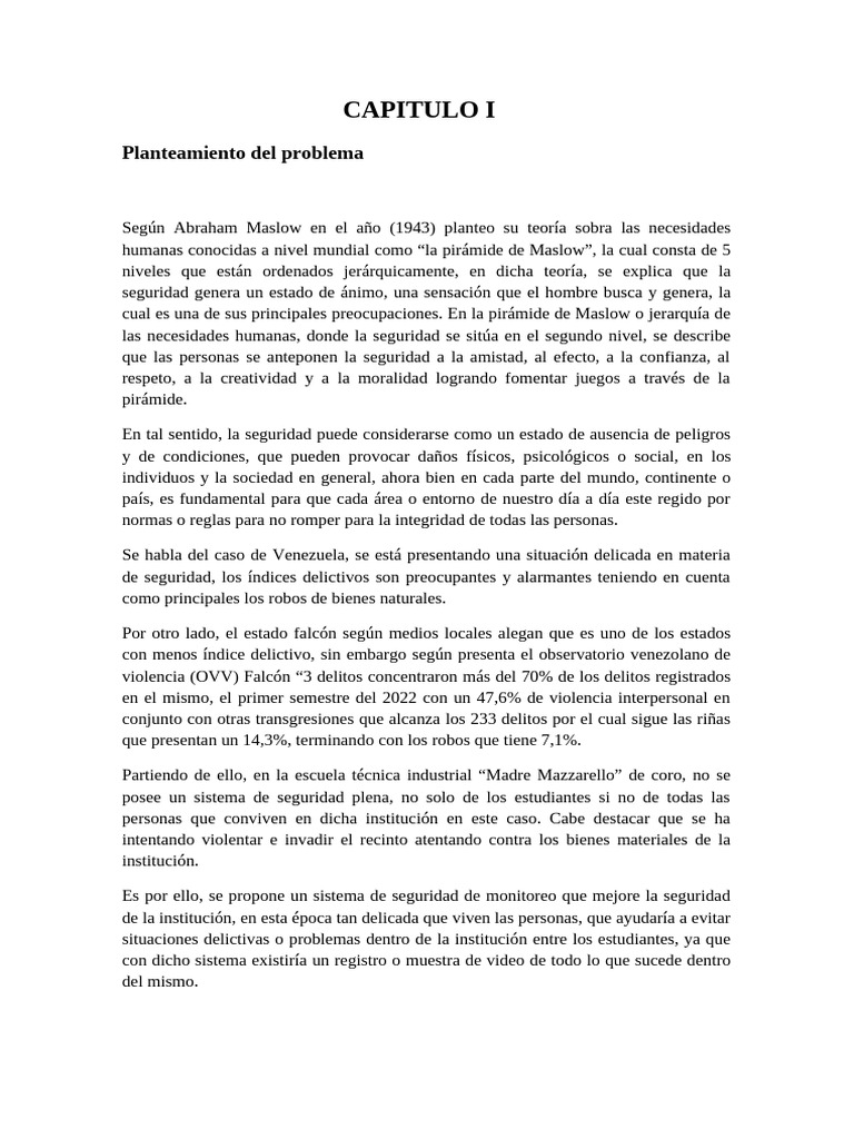 Capitulo I 1 | PDF
