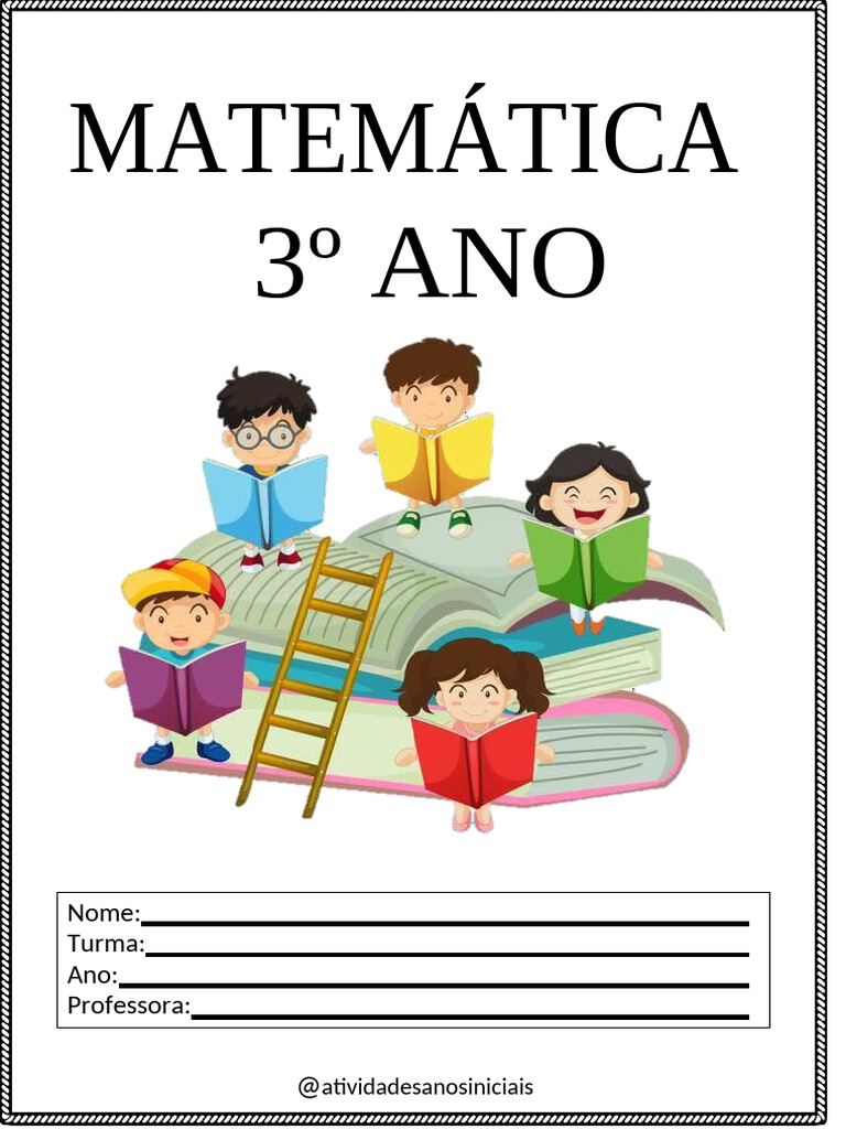 3º Ano Matemática Pdf 1 Apostila De Números Pdf