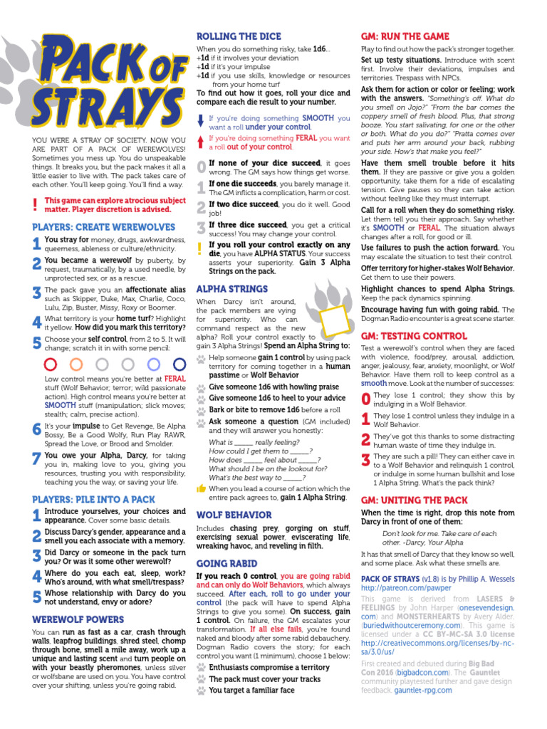 Pack of Strays | PDF