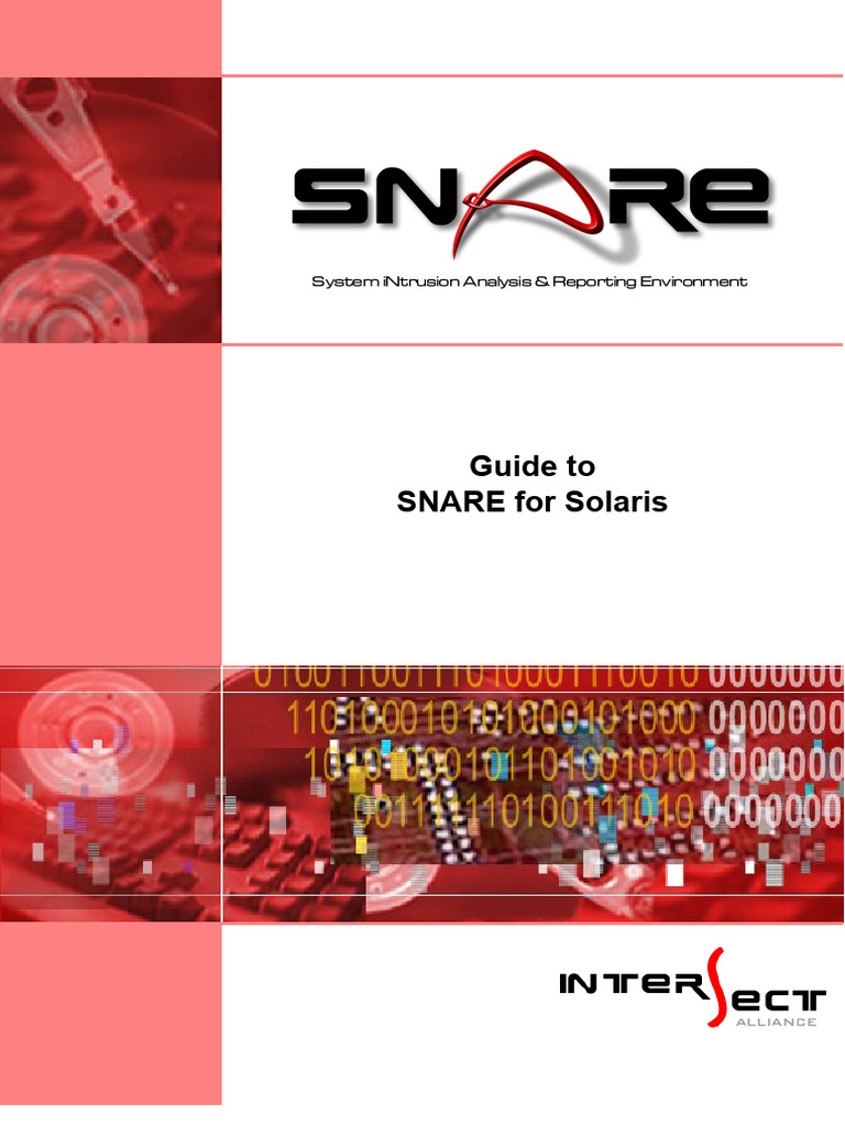 Guide To SNARE For Solaris-2.2 | PDF