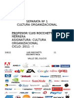 2011.Co.sesion 1. Cultura Organizacional