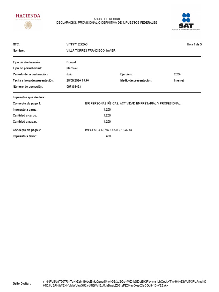 Acuse 07 | PDF