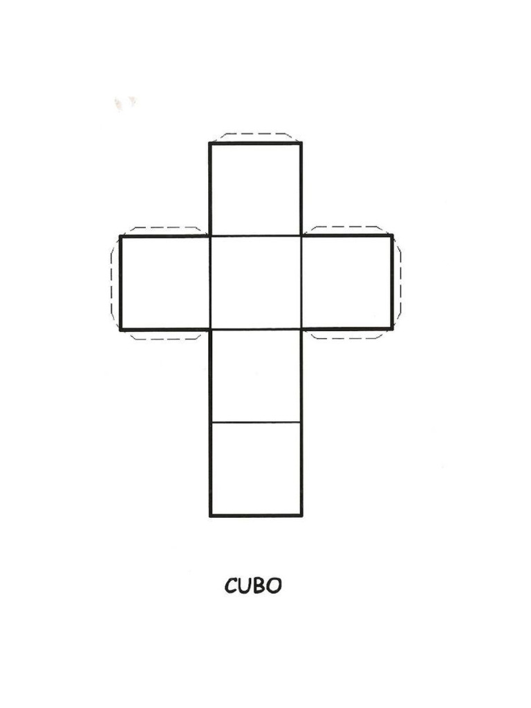 Plantilla para Cubo | PDF