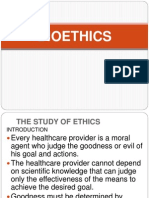BIOETHICS First Lesson