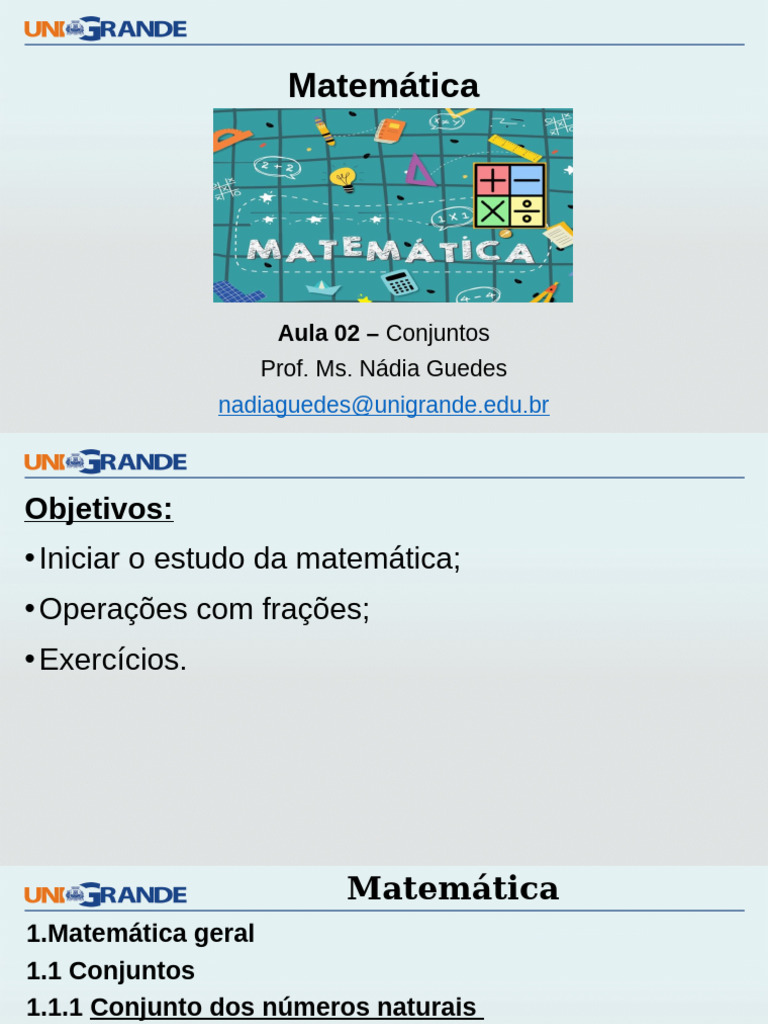 Aula 02 2024.1 | PDF