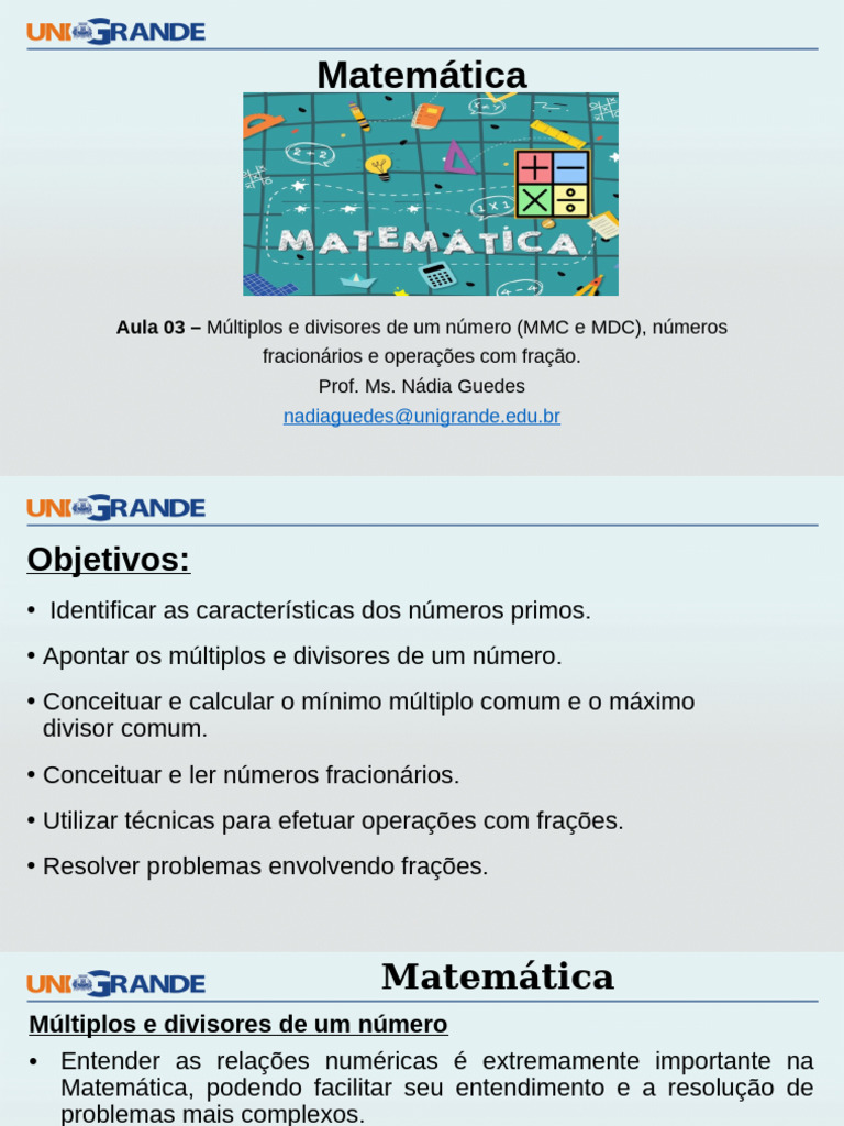Aula 03 2024.1 | PDF