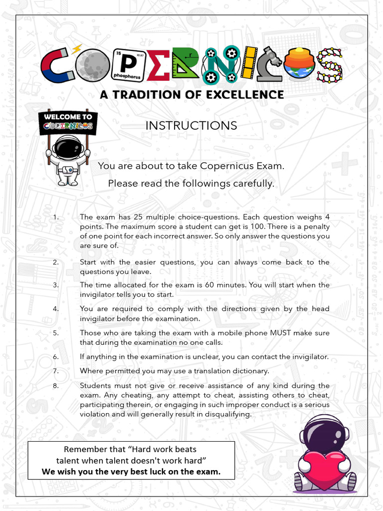 Copernicus Mathematics Olympiad Guide | PDF | Zero Of A Function | Numbers