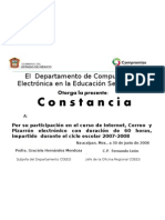 Constancia 2008