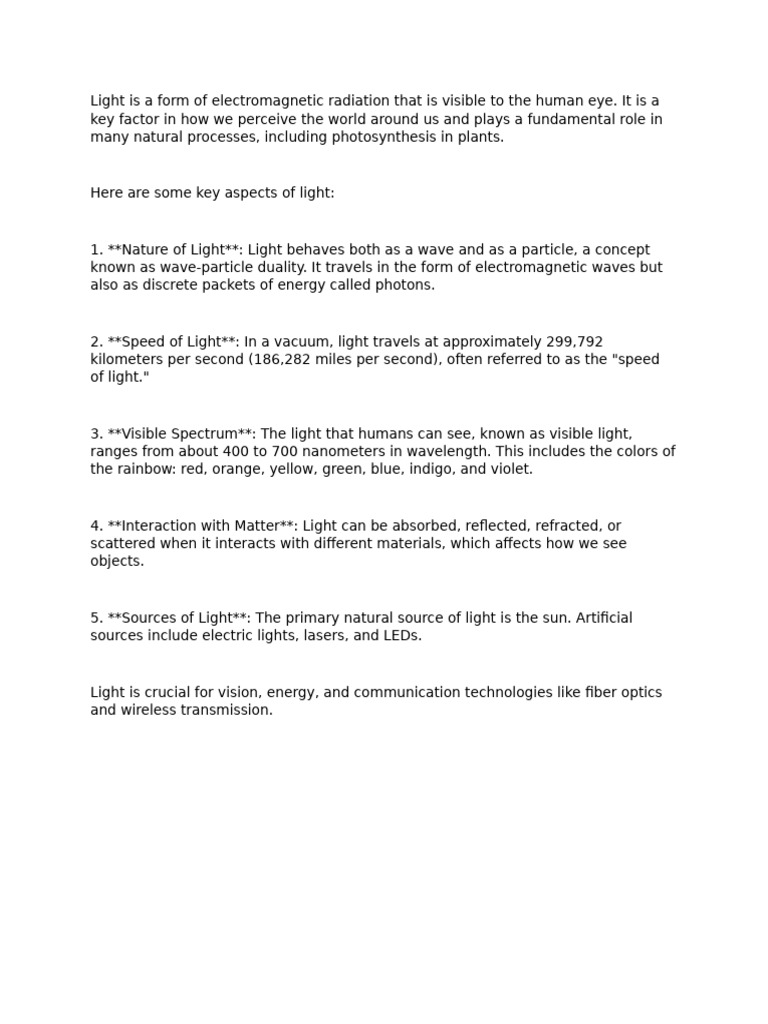 Light | PDF