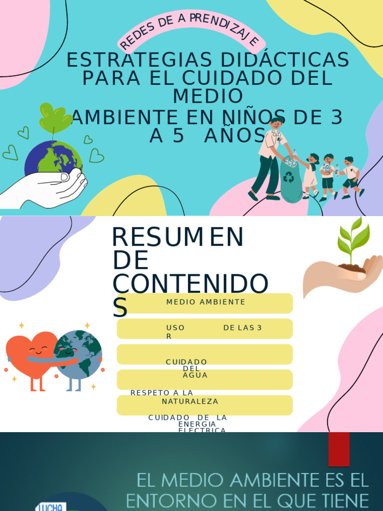 Estrategias Didacticas para El Cuidado Del Medio Ambiente en Niños de 3 ...