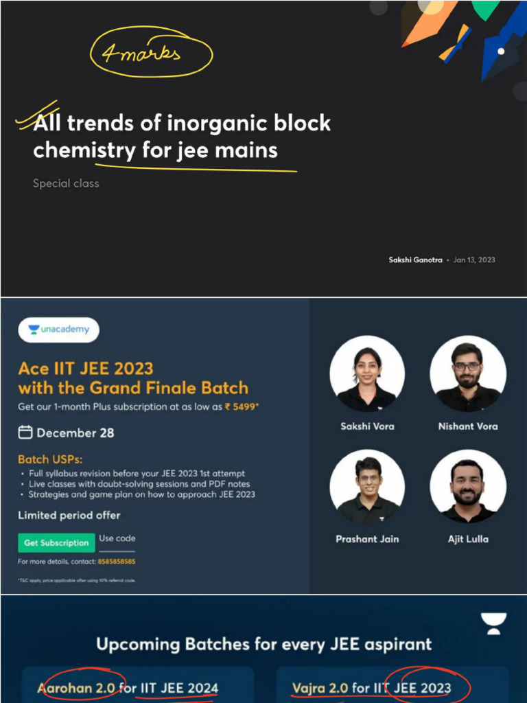 Inorganic compound intelligence overview