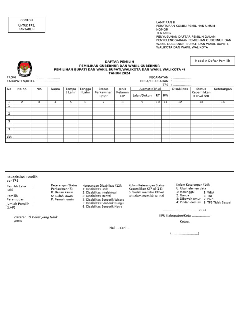 05 Formulir Dphp Dps Pdf