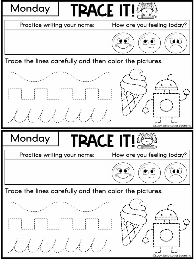 Kindergarten Morning Work | PDF