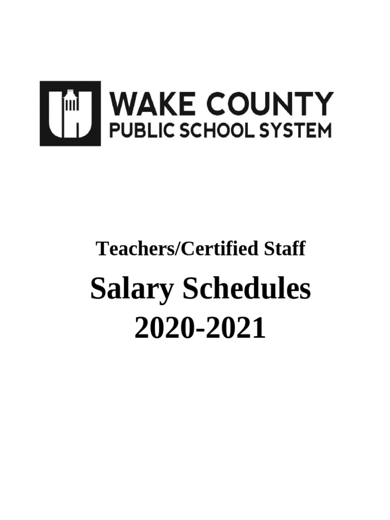 Teachers and instructional support personnel salary schedule pdf