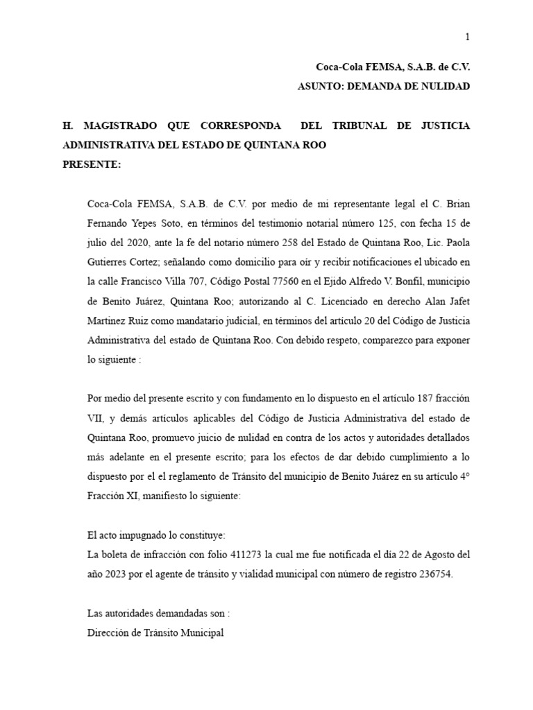 Proemio y Rubro - 240903 - 123413 | PDF