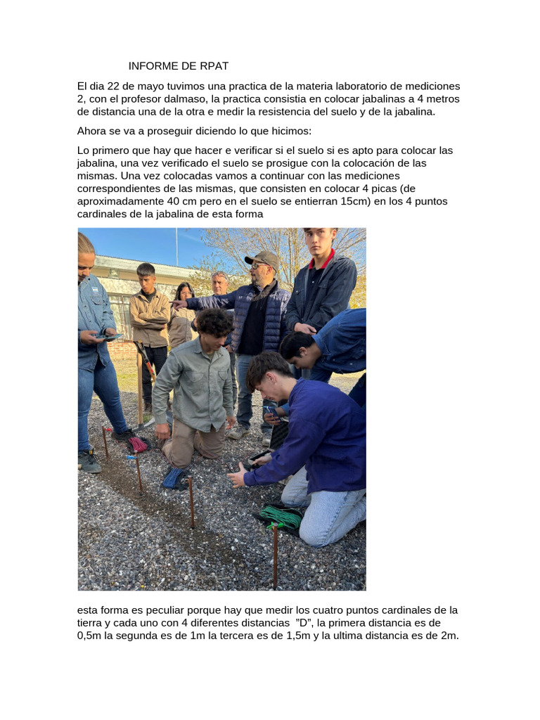 Informe de Rpat | PDF