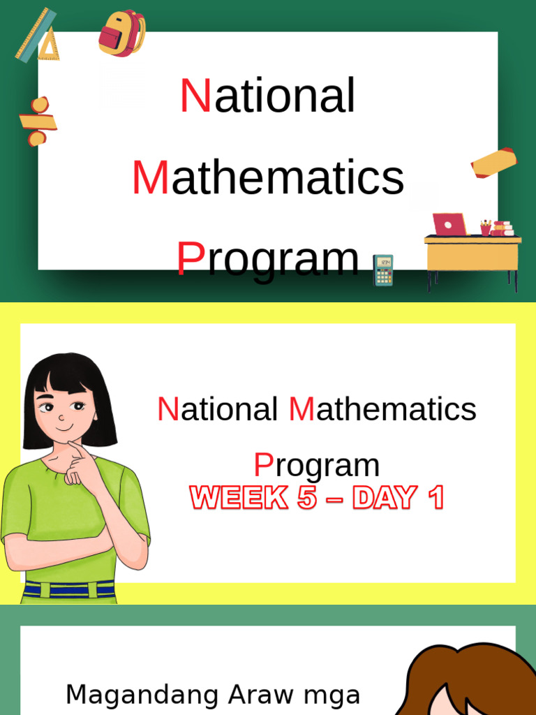 NMP Week 5 - Day 1 | PDF