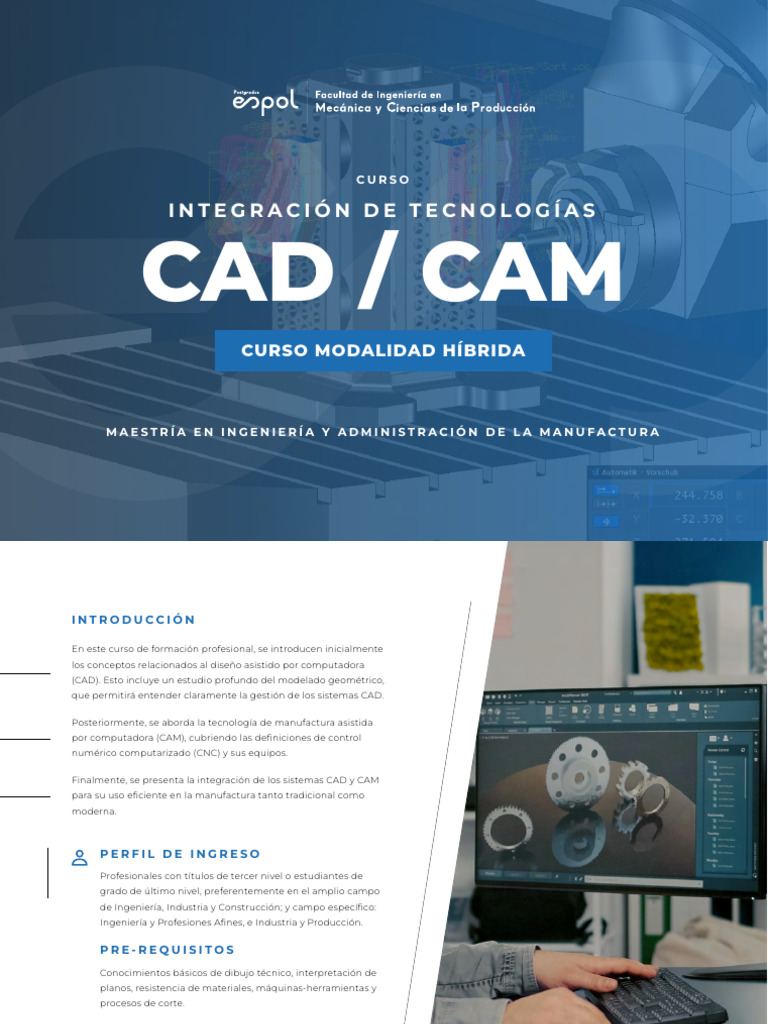Integración de Tecnologías CAD - CAM-compressed | PDF