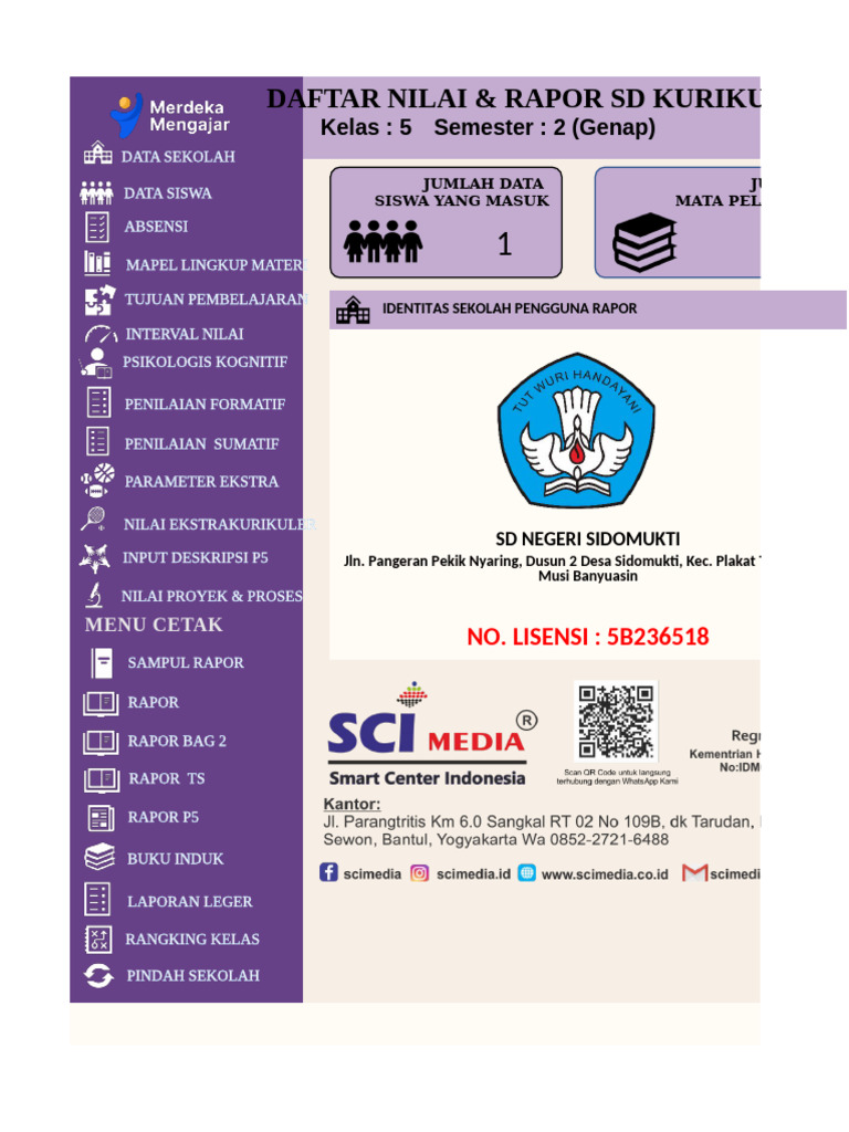 Kelas 5 Ver 2.0 - SD Negeri Sidomukti | PDF