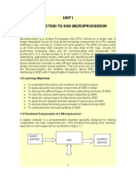 Unit 1 ion to 8085 Microprocessor