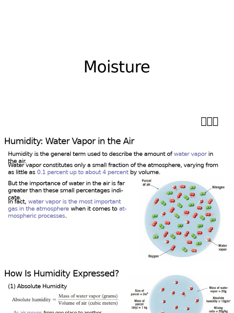 02 Moisture | PDF