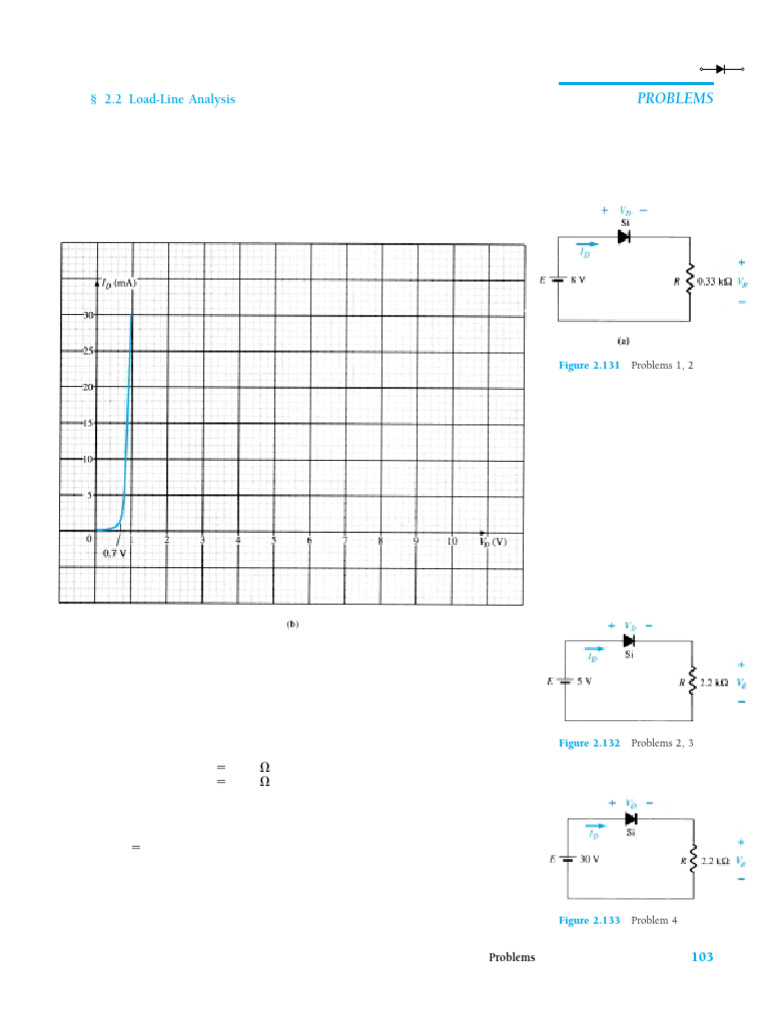 Problems Diodes 2 | PDF