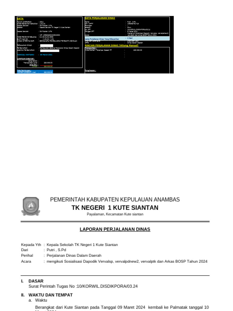 Format Sppd Sekolah Pdf